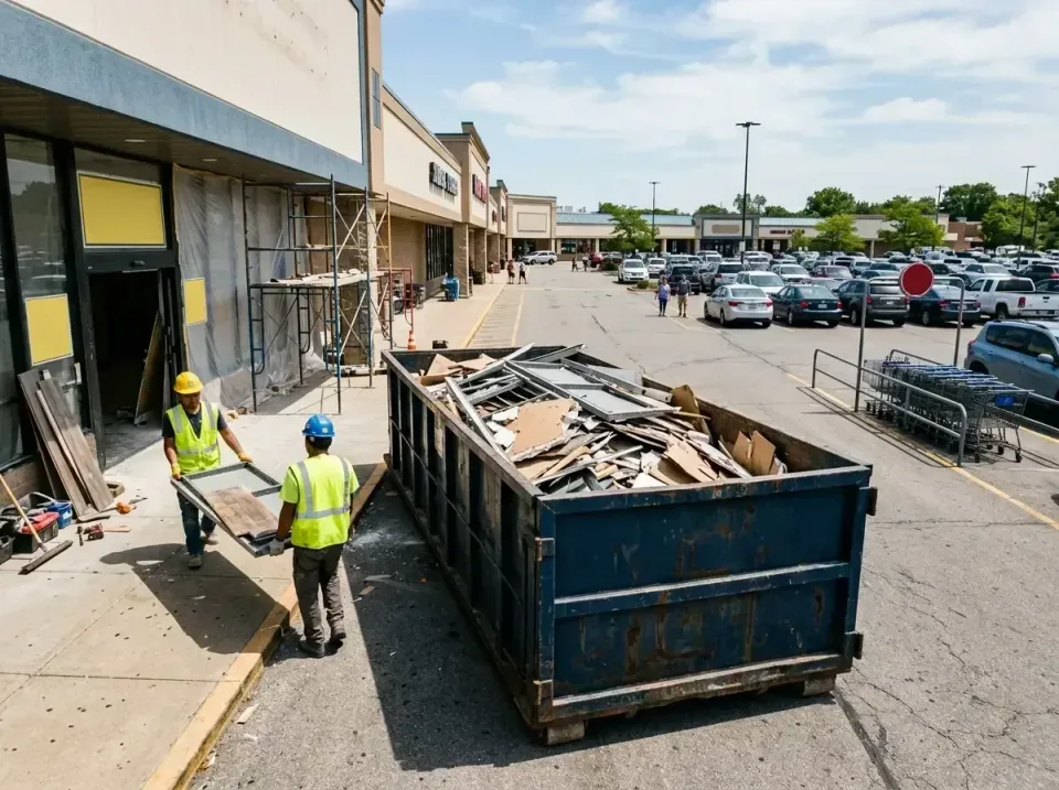 retail-store-renovation-debris-003 — frequently asked questions, Roll-off Dumpster Rentals in Weston Lakes, TX